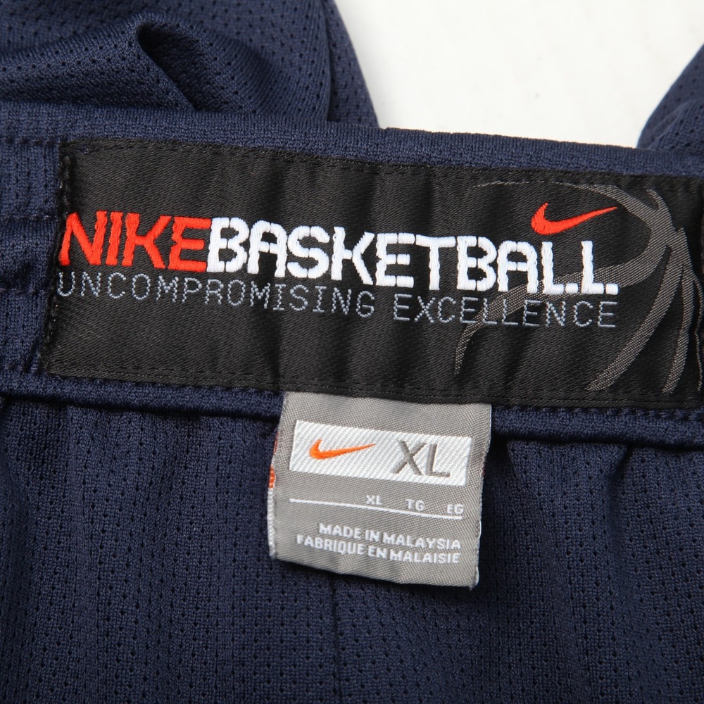 Nike Basketball Pants Mens XL Navy Warm Up Track Zip Leg Tearaway Polyester - Picture 4 of 15